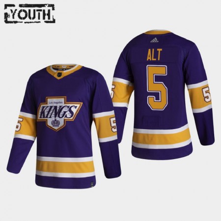 Dětské Hokejový Dres Los Angeles Kings Dresy Mark Alt 5 2020-21 Reverse Retro Authentic